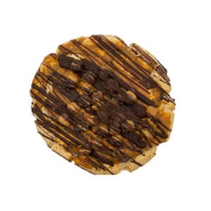 Caramel chocolate cookie