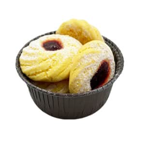 Lemon raspberry twist