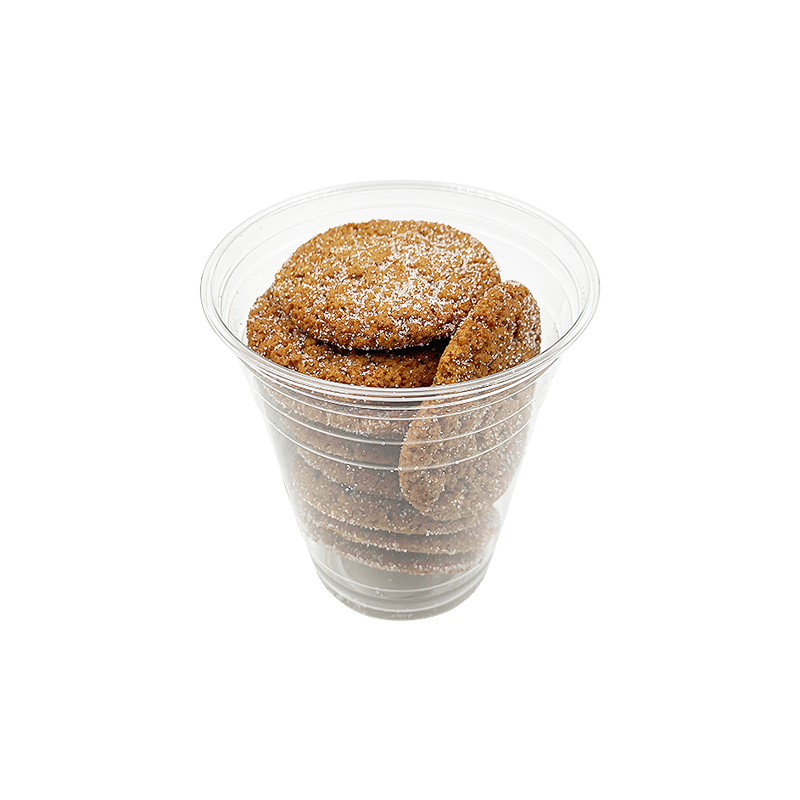 Mini molasses cookies